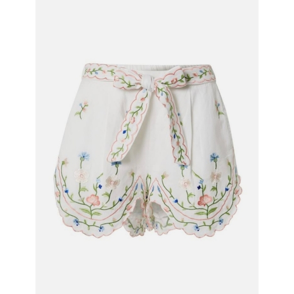River Island Pants - NWT floral embroidered shorts